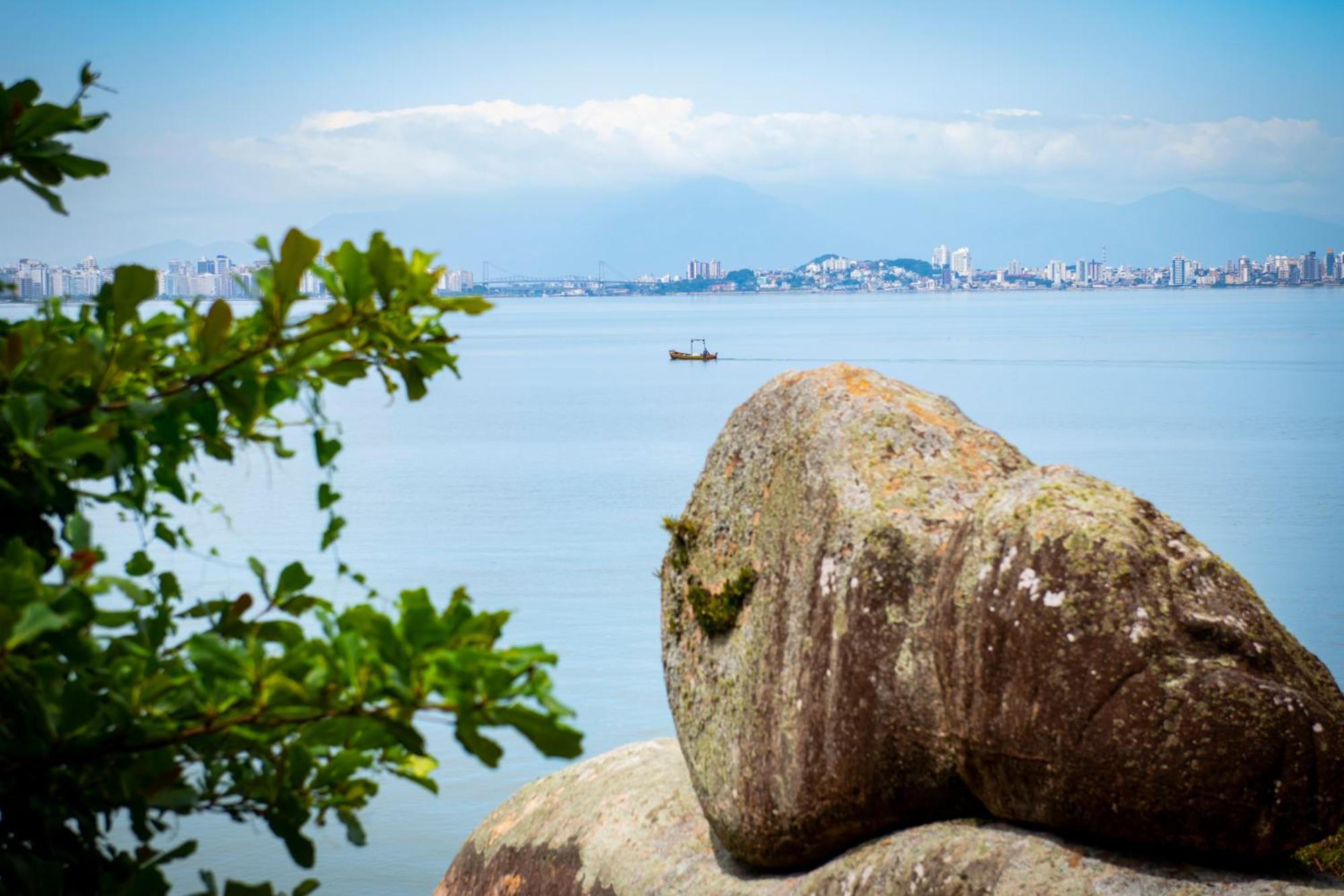 Suítes com Vista Panorâmica de Florianópolis Exterior foto